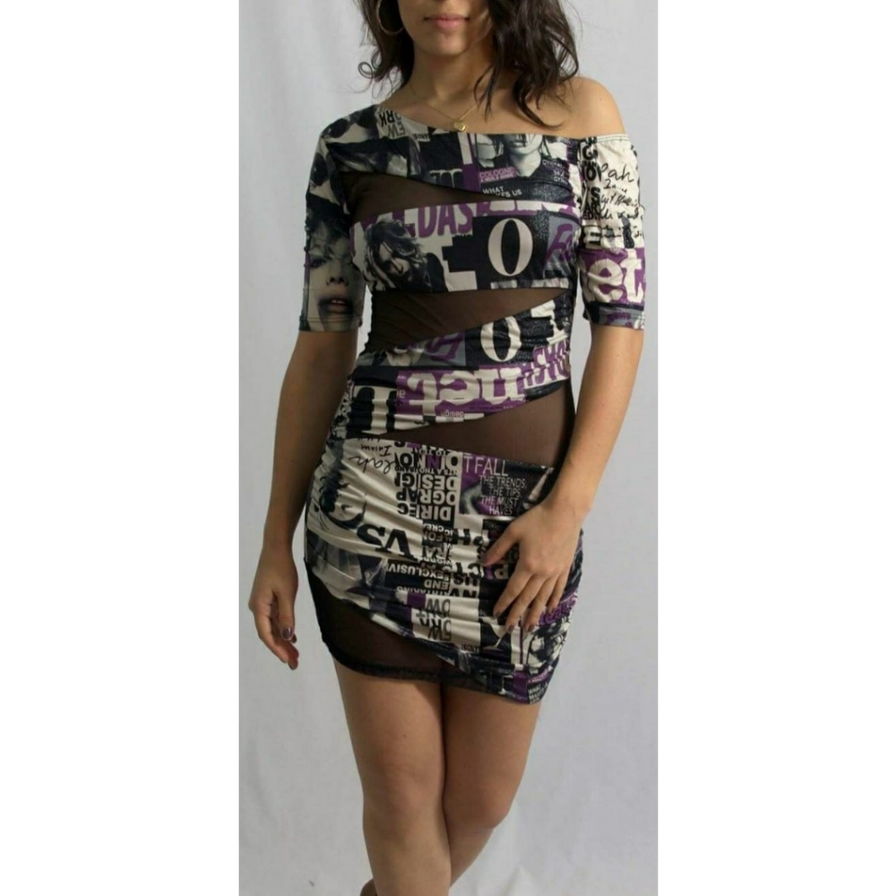 CUTE MAGAZINE DRESS - Picture 2 of 4